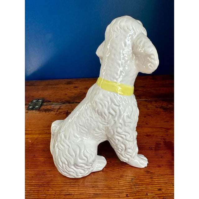 Mid 20th Century Vintage Japanese Poodle Figurine For Sale - Image 5 of 12