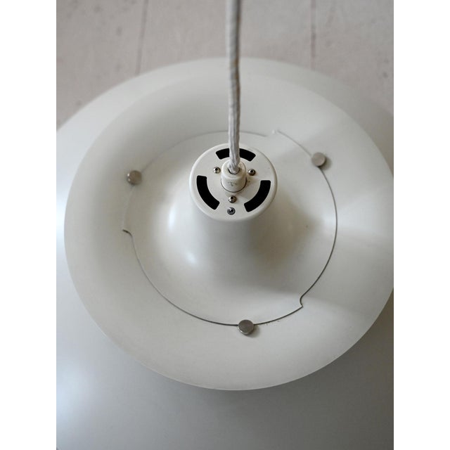 White PH 5 White Pendant by Poul Henningsen for Louis Poulsen, 1960s For Sale - Image 8 of 11