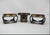 Japanese Hina Doll Black & Gold Floral Lacquer Display Stand Set For Sale - Image 13 of 14