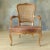 Vintage Carved Armchair, 1950s, in Very Good conditions. Designed 1950 to 1959