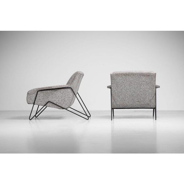 Low Lounge Chairs by Ernesto Hauner for Forma Moveis, Brazil, 1950s, Set of 2 For Sale - Image 14 of 18