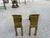 Metal 1960s Pair of Modernist Brass Andirons For Sale - Image 7 of 9
