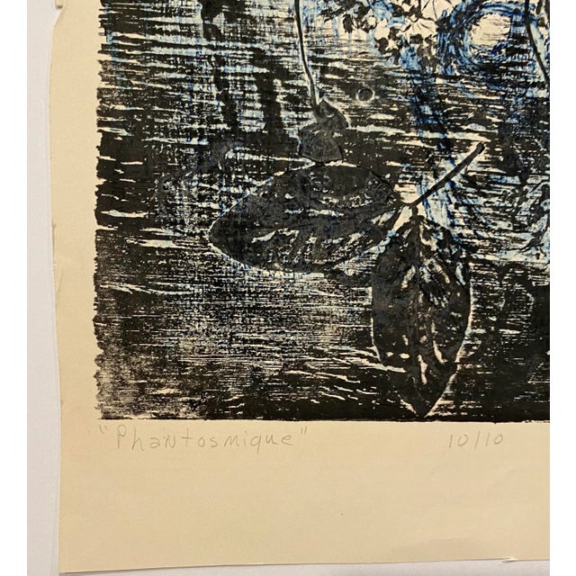 Modern 1970s Dean Huey Phantosmique Relief Print For Sale - Image 3 of 6