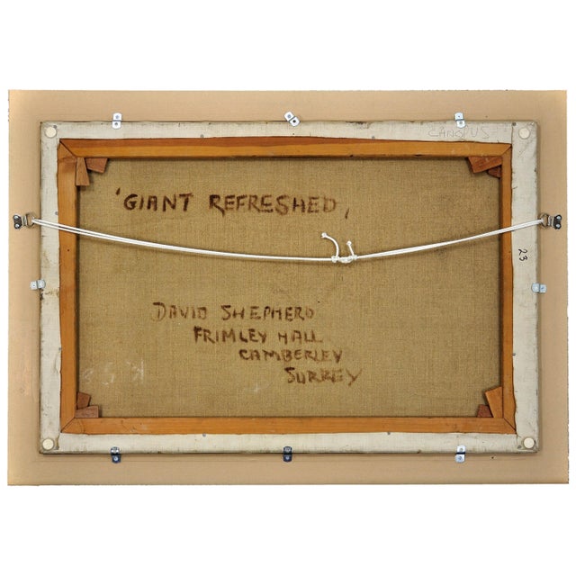 David Shepherd, Boac Boeing 377 Stratocruiser, 1953, Oil on Canvas, Framed For Sale - Image 4 of 18