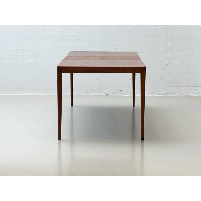 Wood Danish Teak Dining Table by Erik Riisager Hansen for Haslev Møbelsnedkeri, 1960s For Sale - Image 7 of 16
