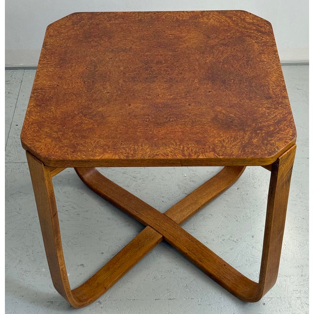 Art Deco Model H-167 Coffee Table by Jindřich Halabala for Up Závody, 1930s For Sale - Image 3 of 11