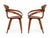 Mid-Century Modern Pair of Mid-Century Modern "Pretzel" Armchair Manner of Norman Cherner for Plycraft For Sale - Image 3 of 6
