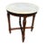 Antique Marble Top Side Table For Sale