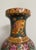 Vintage Chinese Satsuma-Style Moriage Porcelain Floor Vase, 24” For Sale - Image 9 of 11