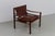 Animal Skin Brown Sirocco Safari Lounge Chair in Rosewood by Arne Norell for Aneby Mobler, Sweden, 1970s For Sale - Image 7 of 18