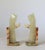 Vintage Onyx Stone Monk Bookends - A Pair For Sale - Image 4 of 12