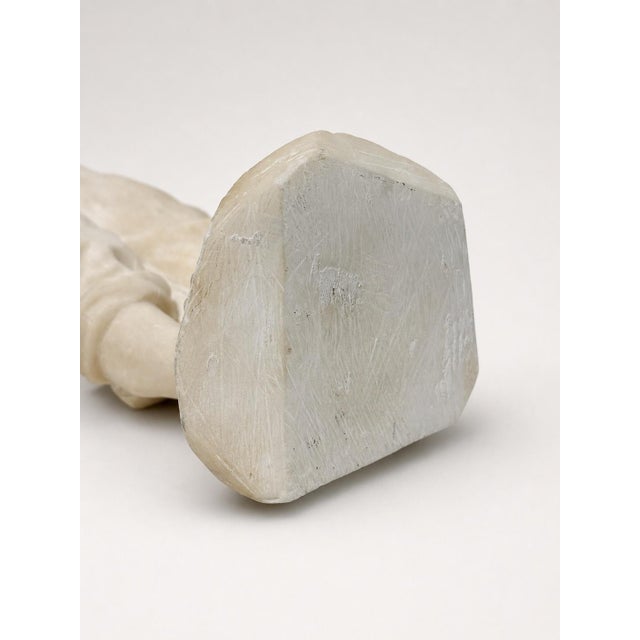 Victor Szczeblewski (Polish 1859-1901), "Mousse Siffleur" Marble Sculpture For Sale - Image 9 of 9