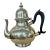 1980's Polished Pewter Tea Pot by Kirk Stieff For Sale