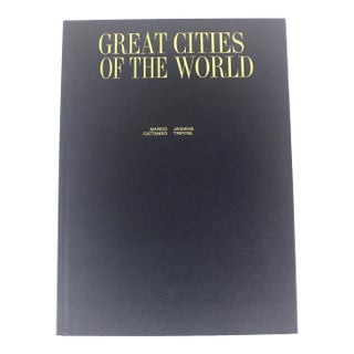 2005 Great Cities of the World Hard Cover Coffee Table Book Travel Black Gold Marco Cattaneo Jasmina Trifoni For Sale