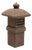 Chinese Square Limestone Garden Lantern For Sale