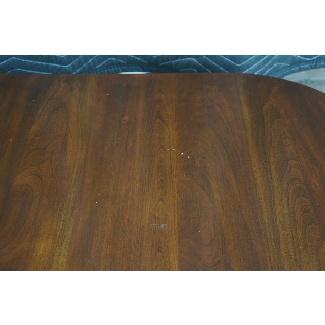Vintage Harden Furniture Solid Cherry English Regency Duncan Phyfe Dining Table For Sale - Image 16 of 18