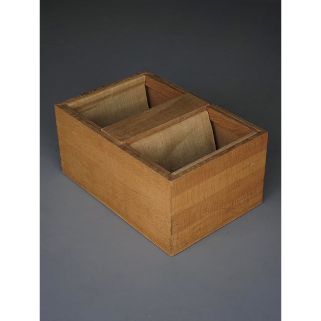 Wood Vintage Magazine Holder in Oak, 1970s For Sale - Image 7 of 11