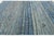Modern Berber Blue: Hand-Woven Moroccan Style Abstract Wool Rug 9x13 For Sale - Image 12 of 12
