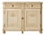 19th Century Belgian Bleached Oak Server (B) For Sale