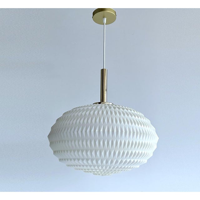 1950s Vintage Cocoon Pendant Light from Erco, 1950s For Sale - Image 5 of 18