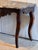 19th Century 19th Century Walnut Console With Serpentine Marble Top For Sale - Image 5 of 10