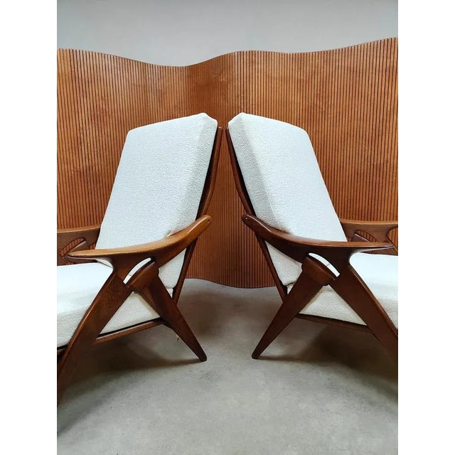 Vintage Dutch De Knoop Armchair from De Ster Gelderland, 1960s For Sale - Image 3 of 6
