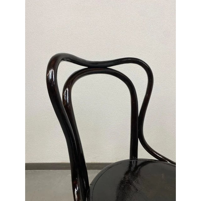 Thonet Blac Secession Chair from Thonet, 1890s For Sale - Image 4 of 12