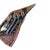 African 7" African Tribal Motif Fused Glass Decorative Square Dish For Sale - Image 3 of 7