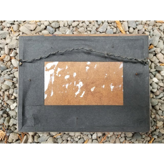 Paper Original Cowboy Painting by Robert L. Foster For Sale - Image 7 of 8