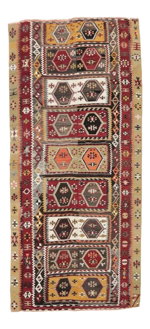 Vintage Turkish Kilim Rug