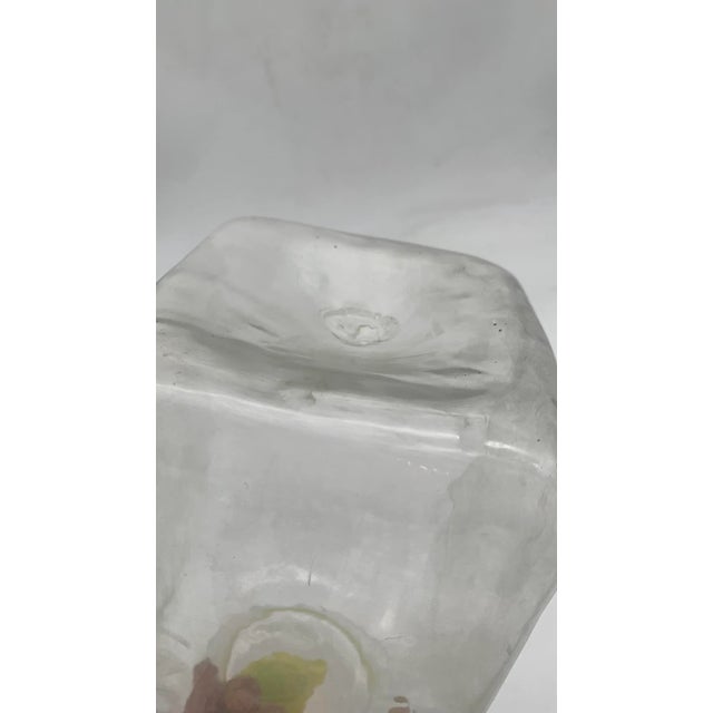 Vase, Sculpture, Murano Company Cesare Toso 1960s Murano Glass For Sale - Image 4 of 5