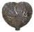 Large Vintage Heart-Shaped Ceramic Vase, 1980s For Sale