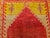 Vintage Turkish Prayer Area Rug, Hand-Knotted Wool, 4x5, Abrash Red & Yellow For Sale - Image 10 of 14