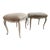Early 20th Century Pair of Antique French-Styled Upholstered Footstools For Sale