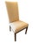 Modern 1980s Set of Six Person Style Upholstered Neutral Parsons Dining Chairs For Sale - Image 3 of 5