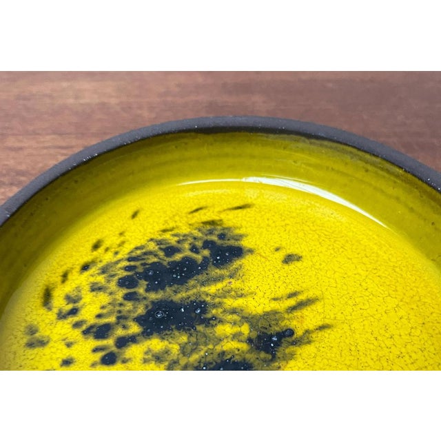 Mid-Century Danish Studio Pottery Bowl from Lehmann Pottery, 1960s For Sale - Image 13 of 15