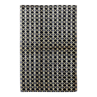Contemporary Hand-Knotted Nepal Rug 5'6" X 8'2" For Sale