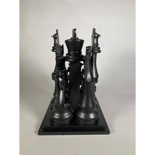 Arman Fernandez (1928-2005) - Sculpture, Gambit, The Great Chess Game (2003) - 45 cm For Sale - Image 4 of 11