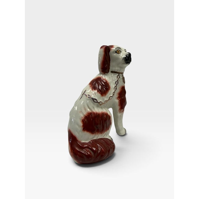 Add a classic touch of English Country charm to your bookshelf, mantel, or entry table with this vintage Staffordshire-...