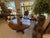 A Mahogany Biedermeier Style Dining Table, 20th Century For Sale In Boston - Image 6 of 7