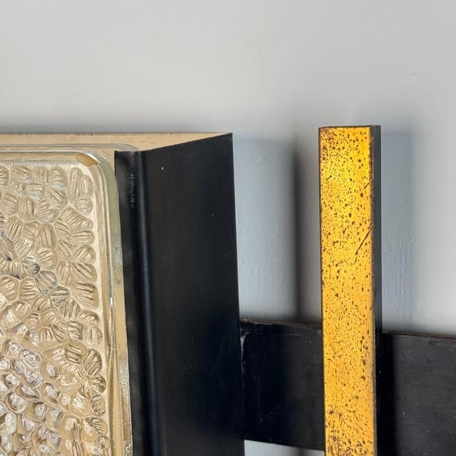 Nevada Wall Lights attributed to Jacques Adnet, France, 1950s, Set of 2 For Sale - Image 11 of 18