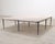 2000 - 2009 Holly Hunt Rue De Seine Limestone and Iron Cocktail Table 5 Ft For Sale - Image 5 of 18