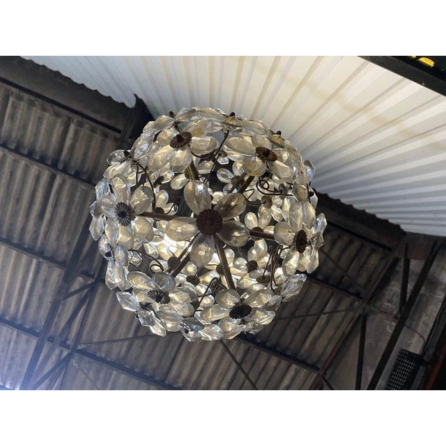 Boulle Glass Pendant from Maison Baguès For Sale - Image 3 of 8