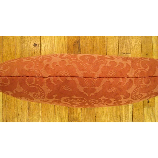 Vintage Decorative Double-Sided French Floral Textile Pillow For Sale - Image 4 of 4