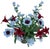 White Vintage French Imortelle Glass Beaded Memorial Basket Bouquet For Sale - Image 8 of 12