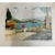 French Early 20th Century Isidore Rosenstock Signed Aquatint - "Beautiful Scenery" Terrace Landscape 21x27 For Sale - Image 3 of 12