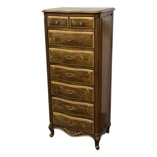 Phyllis Andrade for White Furniture Company Chinoiserie Lingerie Chest, Vintage For Sale