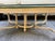 Mid-Century Italian Regency Style Faux Marble Painted Dining Table - 5 Leaves For Sale - Image 13 of 14
