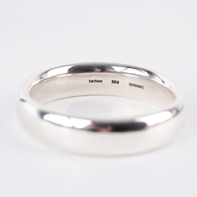 Fixed Bangle in 925 Sterling Silver from Peder Pedersen For Sale - Image 4 of 8
