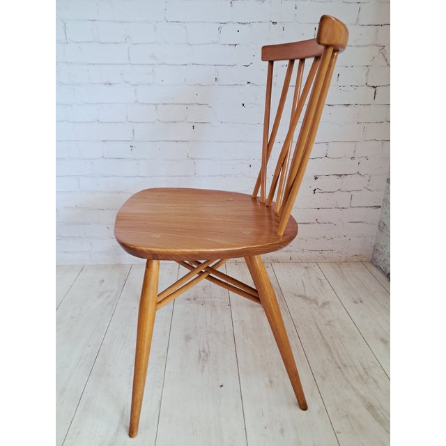 Vintage Candlestick Chairs by Lucian Ercolani for Ercol, 1960s, Set of 3 For Sale - Image 18 of 18